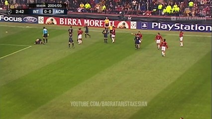 Inter Milan v AC Milan: 0-1 (Agg: 0-3) #UCL 2005 QUARTER-FINAL FLASHBACK - FULL HD 1080p