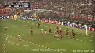 AC Milan 1-0 Barcelona - UCL 2004/05 - Full Highlights - Ukrainian Commentary - FULL HD