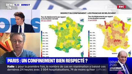 D'après une étude de Covimoov, les Français se relâchent quant au respect du confinement