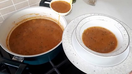 Kıymalı Tarhana Çorbasını Yapmak Çok Kolay ve Pratik.