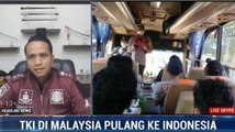 Dinyatakan Sehat, 16 TKI Asal Malaysia Dipulangkan