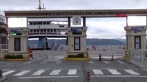 Kuzey Ege ve Güney Marmara'da feribot seferlerine fırtına engeli