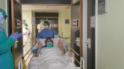 Una mujer de 54 años abandona la UCI del Hospital de Cabueñes