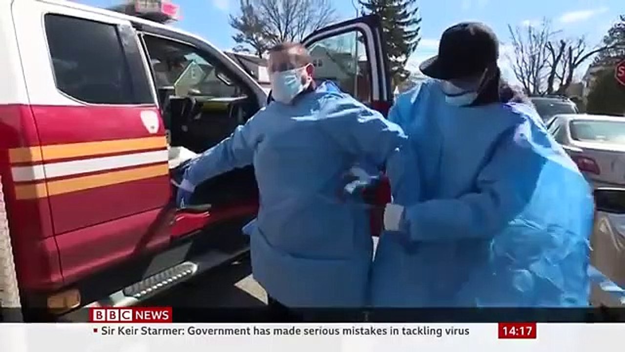 Trump warns of toughest week of pandemic yet
