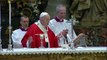 El papa celebra la misa de Domingo de Ramos sin fieles