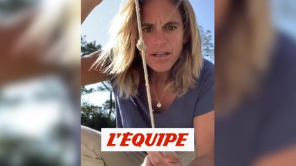 Mauresmo lance le #knotchallenge - Tennis - WTF