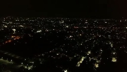 दीपों की रोशनी से जगमगाया इंदौर, देखिए रात 9 बजे शहर का ड्रोन फुटेज