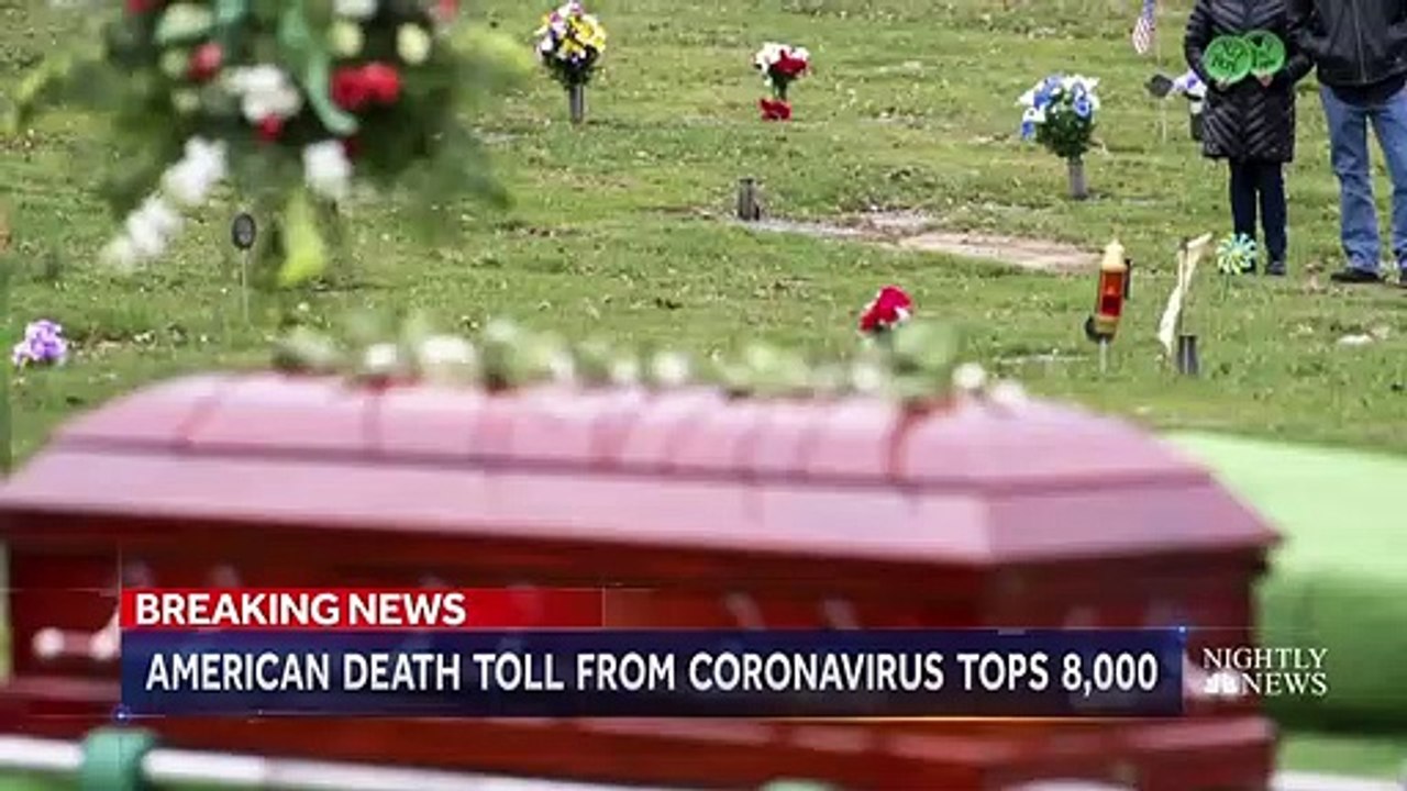 U.S. Coronavirus Death Toll Tops 8,000 As States Frustrated With Testing And Supplies