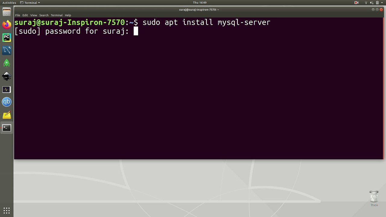 How To Install MySQL Server In Ubuntu Linux