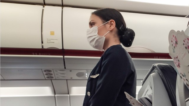 Flight Attendants Worry About Spreading COVID-19 During Flights