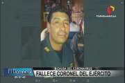 Chiclayo: fallece coronel del Ejército a causa del coronavirus