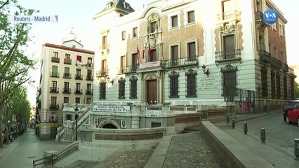 Her Yıl Milyonlarca Turistin Ziyaret Ettiği Madrid’in Boş Sokakları