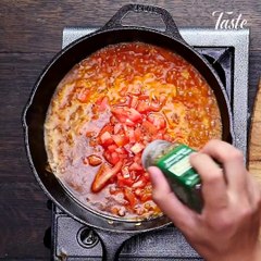 One-Pan Garlic Tomato Basil Chicken