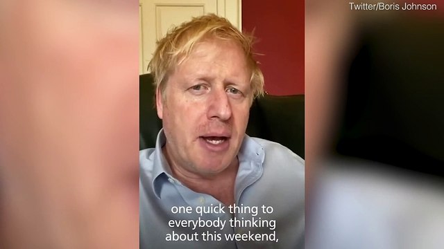 Boris Johnson updates on his health after testing Covid-19 positive