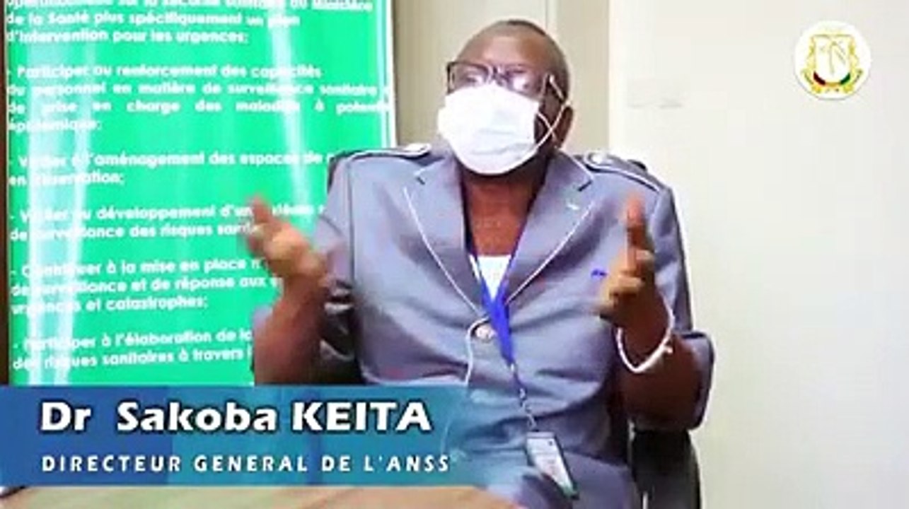 Covid-19 en Guinée : les explications du Dr Sakoba Keita, DG de l'ANSS