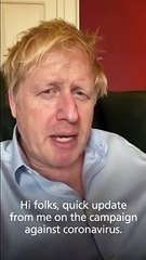 Скачать видео: 10 Tage Fieber: Boris Johnson wegen Coronavirus im Krankenhaus