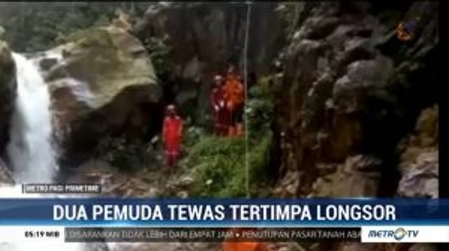 Curug Ciloseh Bogor Longsor, Dua Orang Tewas