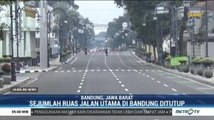 Cegah Penyebaran Covid-19, Sejumlah Ruas Jalan Utama di Bandung Ditutup