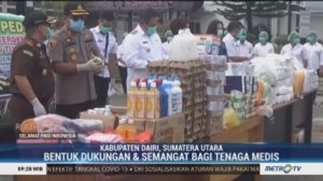 Kejari Dairi Serahkan Bantuan APD dan Makanan Bergizi untuk Tim Medis