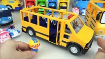 Kids Toy Videos US - playing BUS toys with Wheels On The Bus Nursery Rhymes
