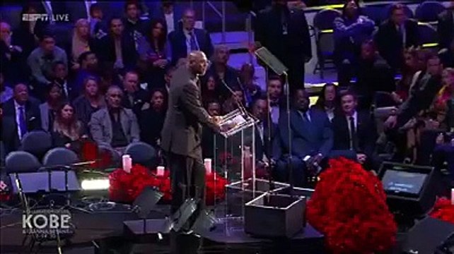 Hommage à KOBE Michael Jordan pleure son petit frère Kobe Bryant