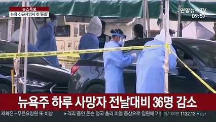 美확진자 '33만명' 넘어…뉴욕 사망자 첫 둔화