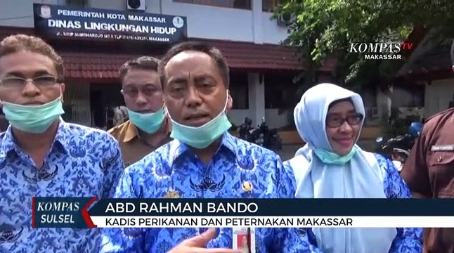Kantor Dinas Perikanan Dan Peternakan Lakukan Penyemprotan Desinfektan