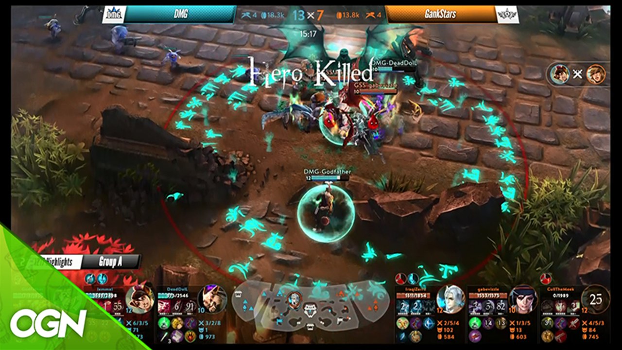 [VIPL 시즌2] A조 DMG vs GankStars 151217