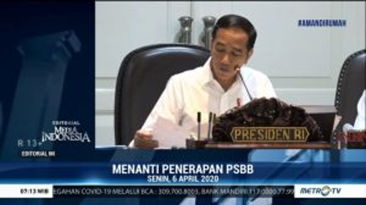 Menanti Penerapan PSBB