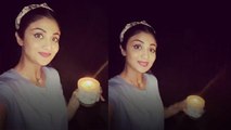 Shilpa Shetty light Diyas after PM Modi's apeal for #9baje9minute; Watch video | FilmiBeat