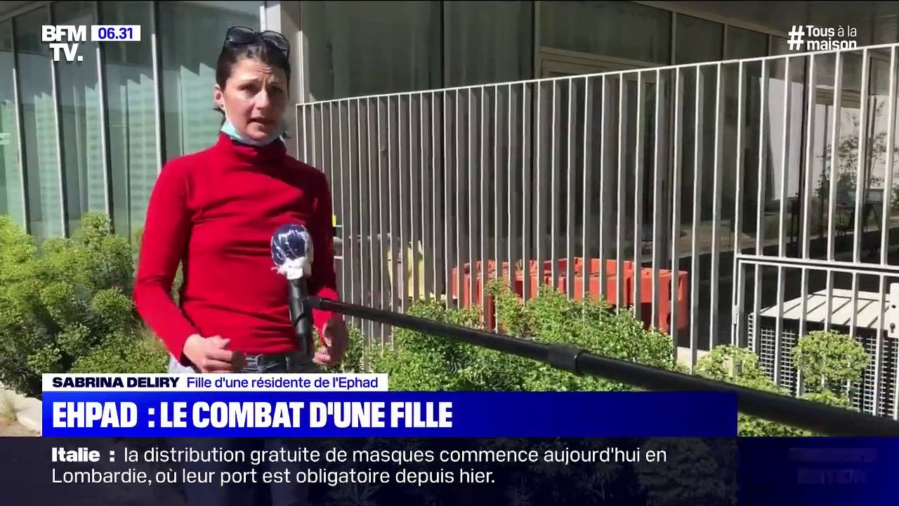 Privée de visite de sa mère en Ehpad, elle enta...
