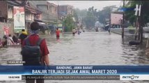 Akses Jalan Warga Kabupaten Bandung Masih Tertutup Banjir