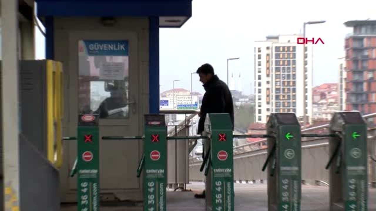 İSTANBUL'DA HAFTANIN İLK İŞ GÜNÜNDE TOPLU TAŞIMA