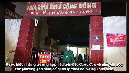 Hạ Long- Ra đường sau 22h chục người bị bắt về cách ly, nộp phạt