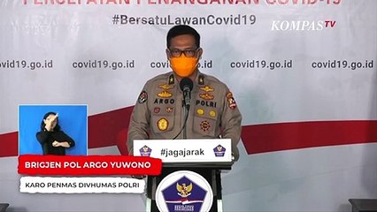 Polri: Ada 3.000 Warga Jatim Dimintai Pernyataan Tak Ngeyel Kumpul di Luar Rumah