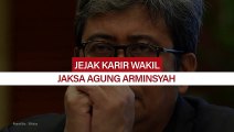 Almarhum Wakil Jaksa Agung Arminsyah seusai dimakamkan di Tempat Pemakaman Umum (TPU) Pedongkelan, Jakarta.