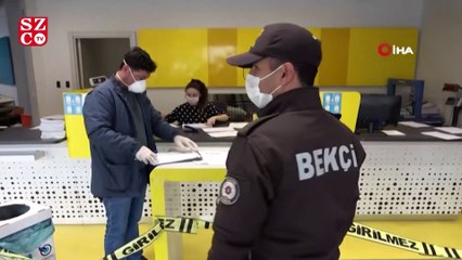 Bekçi ve PTT görevlileri el ele muhtaç ailelerin yüzünü güldürdü