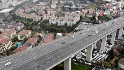 15 Temmuz Şehitler Köprüsü'ne korona virüs etkisi