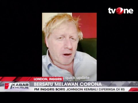 Masih Ada Gejala Corona, PM Inggris Kembali Diperiksa