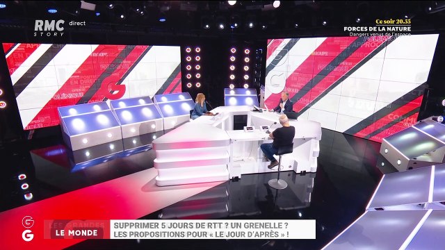 Le monde de Macron: Supprimer 5 jours de RTT ? Un grenelle ? Les propositions pour le jour d'après ! - 06/04