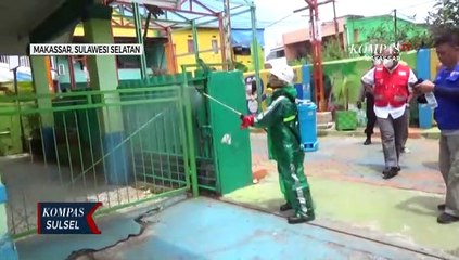 PMI Dan Polisi Polres Pelabuhan Himbau Warga Tak Panik Hadapi Korona