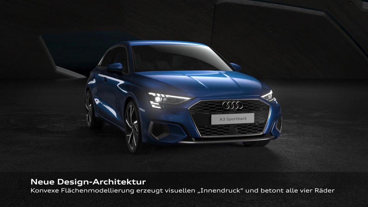 Der neue Audi A3 Sportback - Design Animation