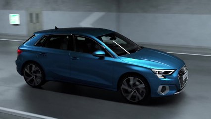 Audi A3 Sportback - Aerodynamics Animation