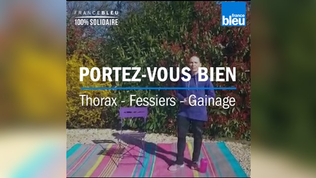 Confinement : des exercices simples pour travailler les fessiers, les abdos et ouvrir la cage thoracique