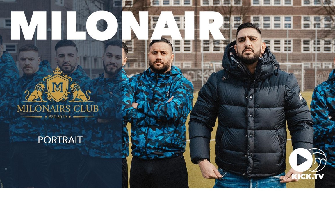 Das ist der Milonairs Club: Deutsch-Rapper Milonair träumt mit eigenem Verein von der Bundesliga