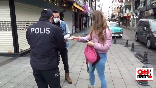 Polis sokaklarda yaş denetiminde