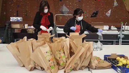 Thionville : Distribution de colis aux anciens isolés