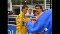 F1 Francia 1992 (Extra) Discussione tra Ayrton Senna e Michael Schumacher