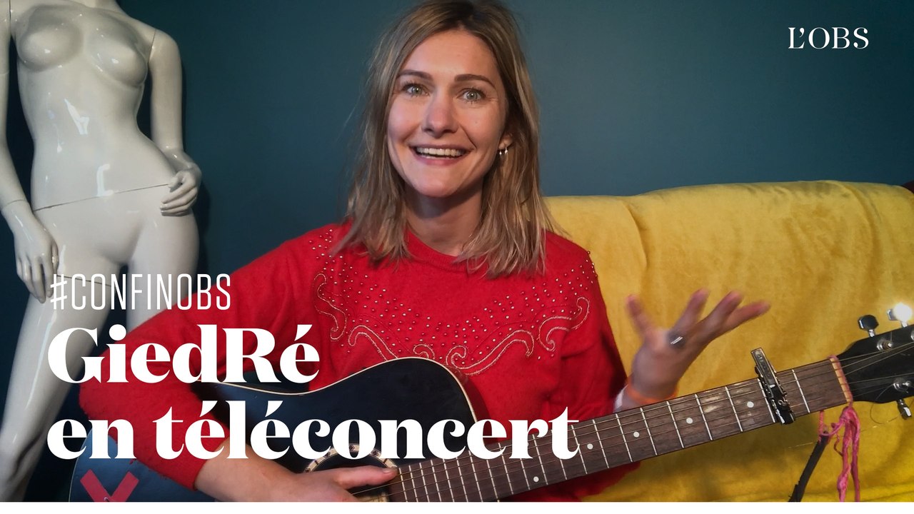 Téléconcert : GiedRé offre son dernier titre désopilant, "Comme avant", spécial Covid-19