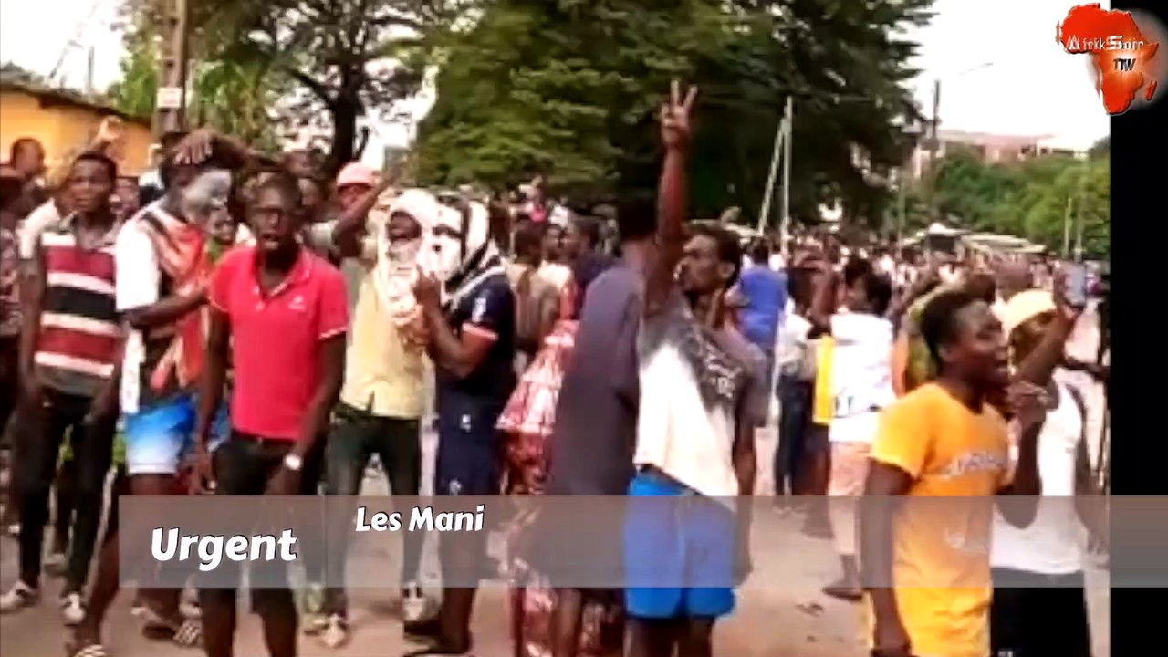 Les Manifestations à Yopougon BAE contre le site d’accueil de malades du COVID-19 continuent